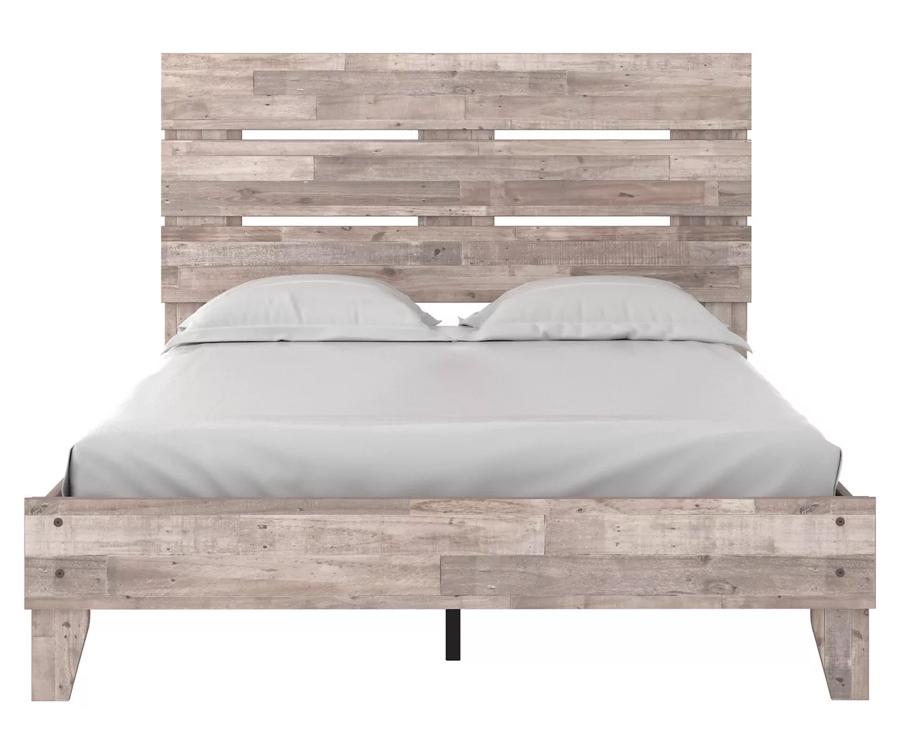 Signature Design By Ashley Neilsville Whitewash Queen Panel Platform Bed 2 Signature Design By Ashley Neilsville Whitewash Queen Panel Platform Bed - Image 2