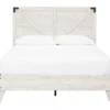 Signature Design By Ashley Shawburn Queen Crossbuck Panel Platform Bed