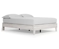 Signature Design By Ashley Shawburn Queen Crossbuck Panel Platform Bed -Walker Edison Shop combo790028 2