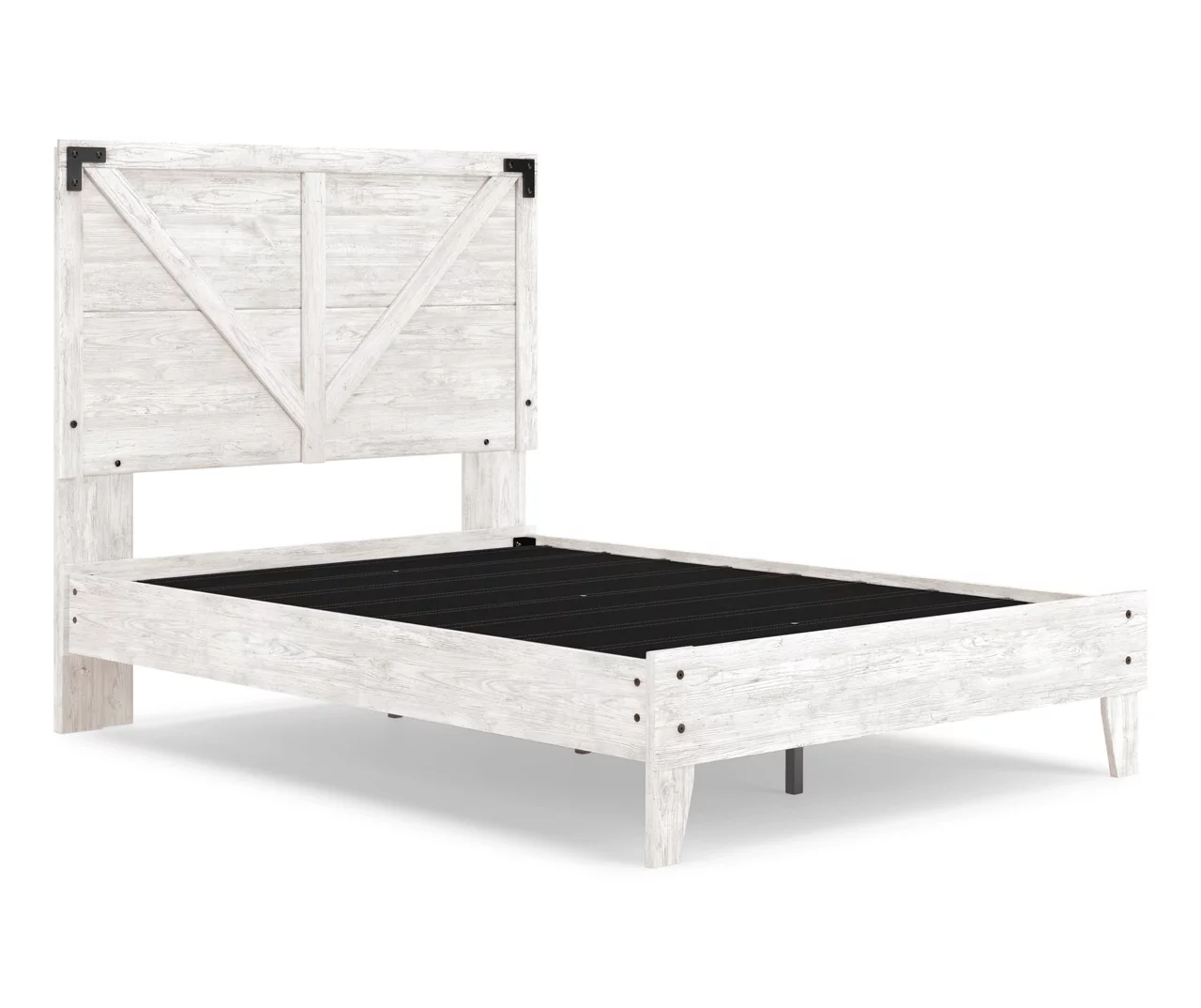 Signature Design By Ashley Shawburn Full Crossbuck Panel Platform Bed 2 Signature Design By Ashley Shawburn Full Crossbuck Panel Platform Bed - Image 2