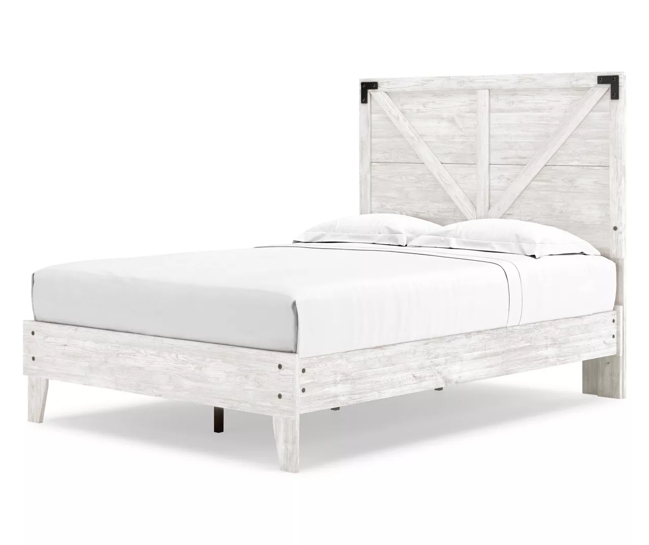 Signature Design By Ashley Shawburn Full Crossbuck Panel Platform Bed 1 Signature Design By Ashley Shawburn Full Crossbuck Panel Platform Bed