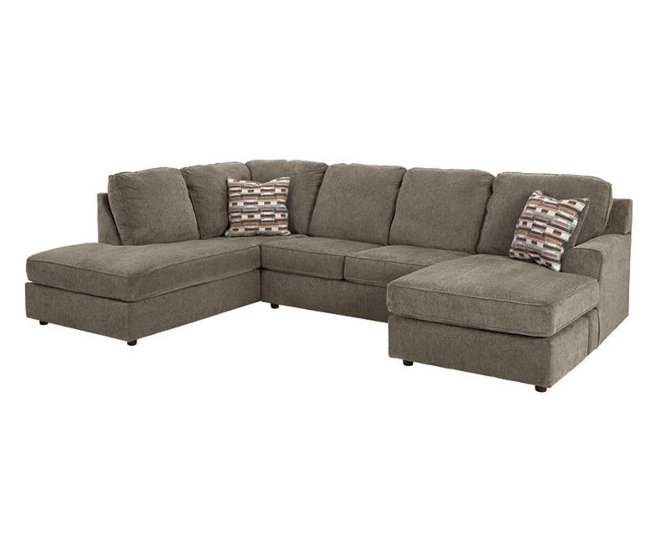 Signature Design By Ashley O'Phannon Gray 2-Piece Sectional With Right-Facing Sofa Chaise 1 Signature Design By Ashley O'Phannon Gray 2-Piece Sectional With Right-Facing Sofa Chaise