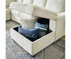 Signature Design By Ashley Millcoe Linen 3-Piece Sectional With Pop-Up Bed -Walker Edison Shop combo870027 1