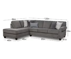 Broyhill Tripoli Slate Sectional -Walker Edison Shop combo920021 5